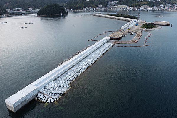 福良港２号離岸堤他改良（その３）工事